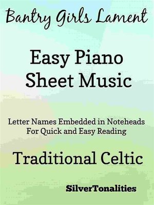 cover image of Bantry Girls Lament Easy Piano Sheet Music